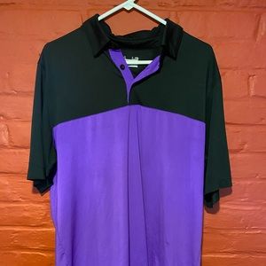 Large Purple Under Armour Golf Shirt
